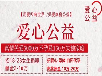 南雄捐卵助孕生子 爱心志愿者招募